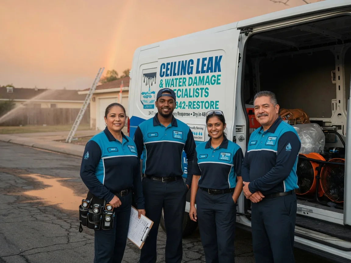 Ceiling Leak Cleanup company in Sims, NC